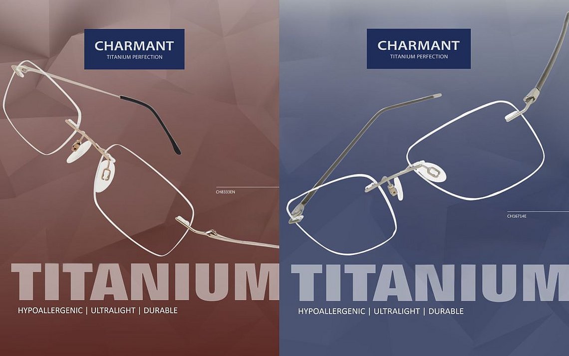 high-quality titanium eyewear