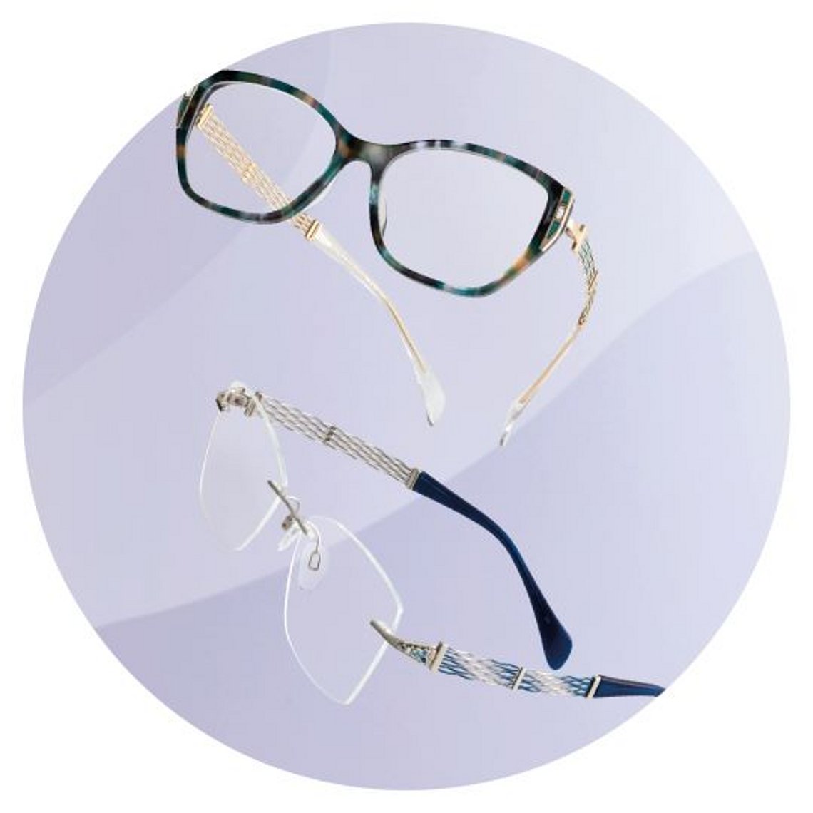 Japanese titanium frames for women