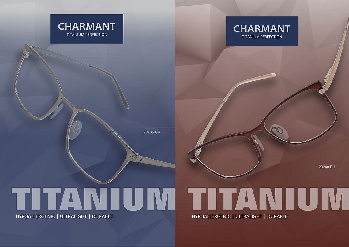 high-quality titanium eyewear