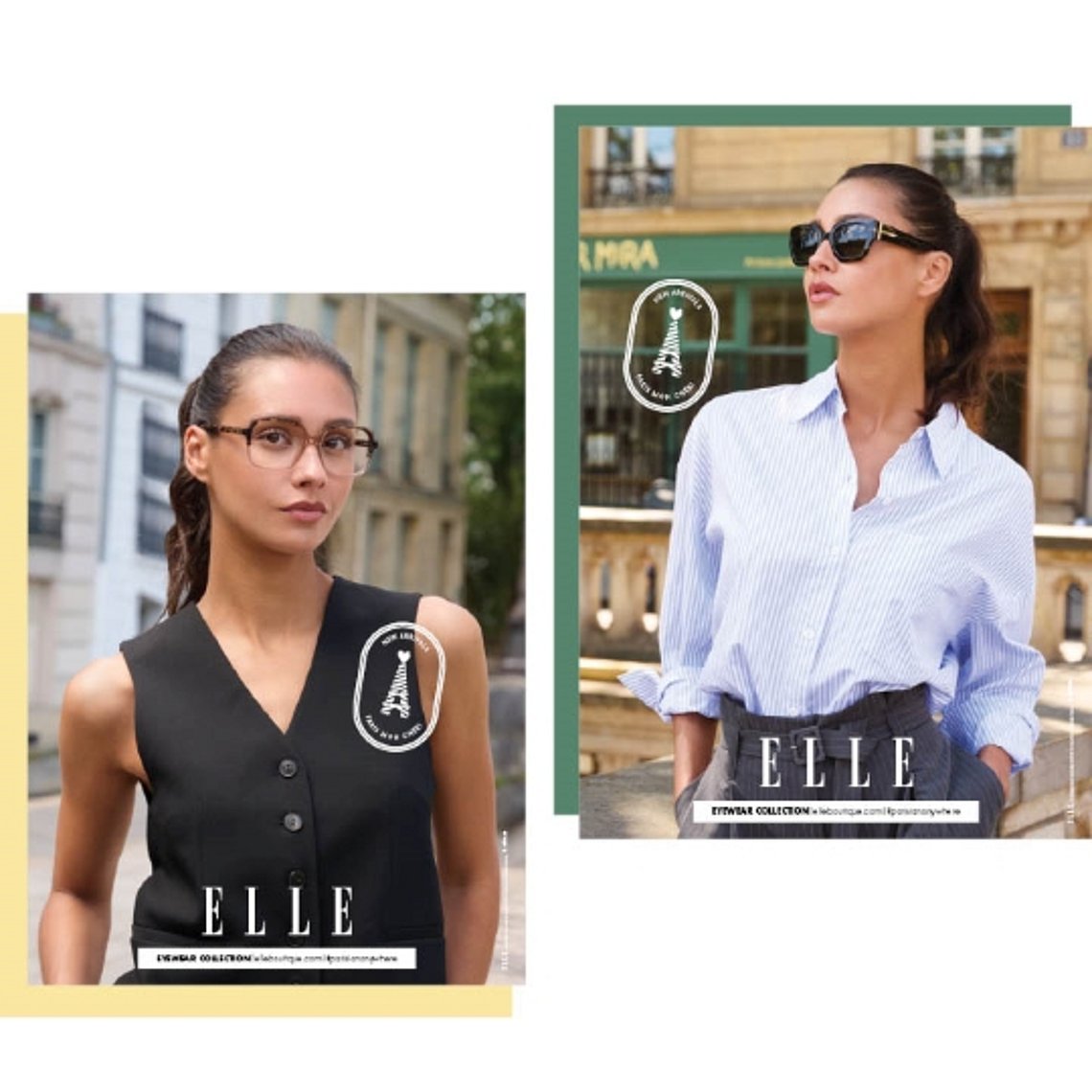 Elle eyewear campaign 2022